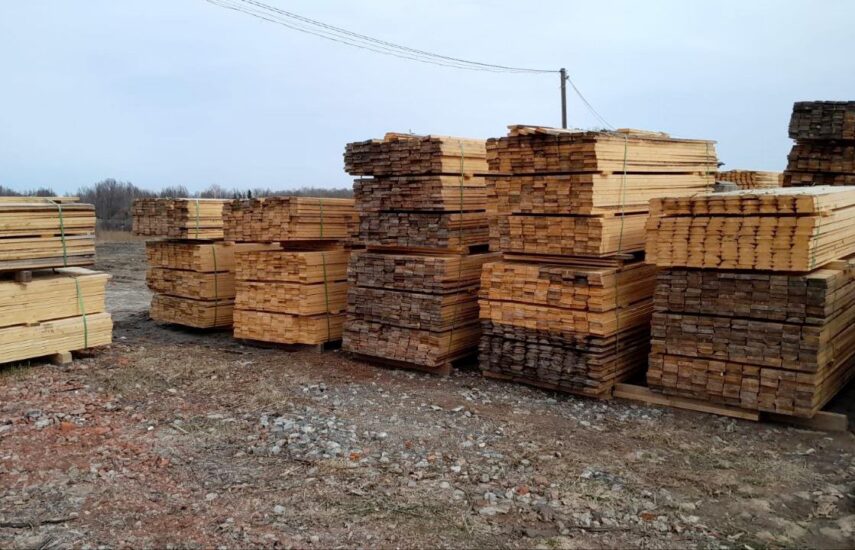 Доска обрезная 27*100*2 м 2 сорт